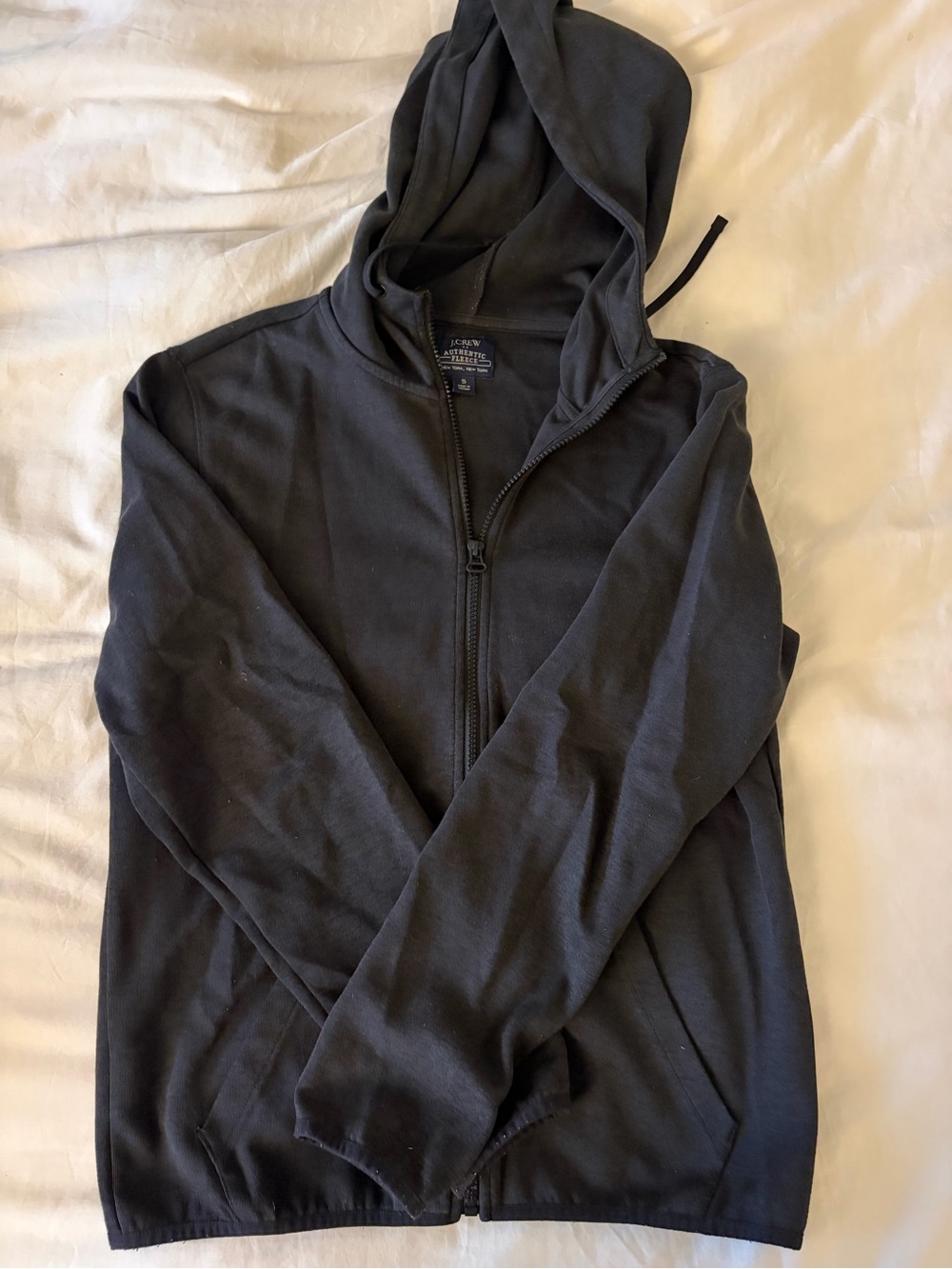 Men’s black J.Crew Factory hoodie (Small)